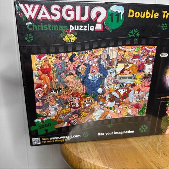 SEALED Wasgij?? Christmas Puzzle #11 Jumbo Quality - Picture 2 of 8